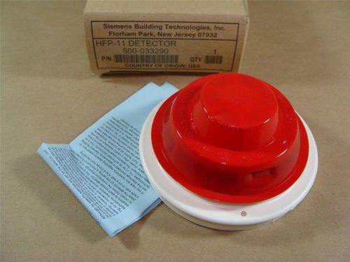 New siemens model hfp-11 500-033290 fireprint smoke detector head fire alarm for sale