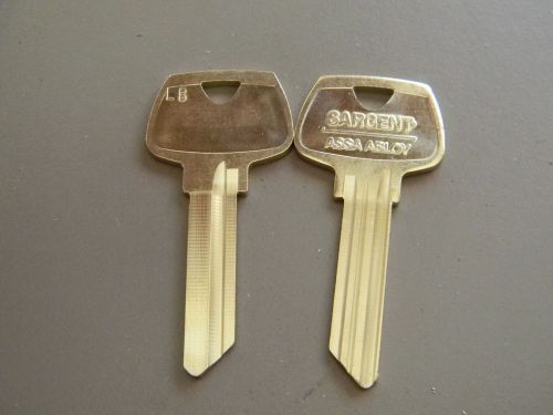 Sargent LB Key Blanks- 6 pin Originals