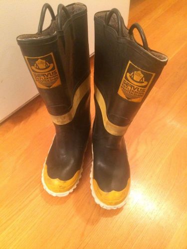 Firefighter Boots - Size 8 (Lightly Used)