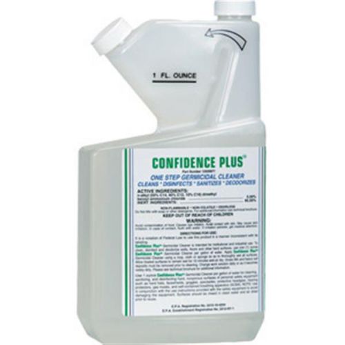 Confidence plus™ concentrated respirator cleaner &amp; disinfectant 32 ounces new! for sale
