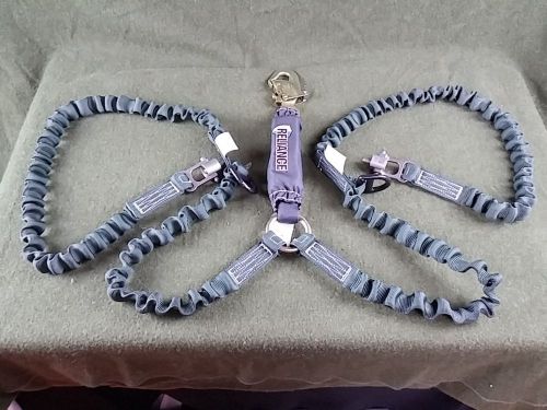 Reliance adjustable shock absorbing lanyard with detent pin 741900 for sale