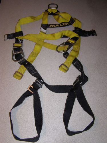 Miller 650-7 harness, msa dyna brake shock absorber &amp; miller rope lanyard for sale