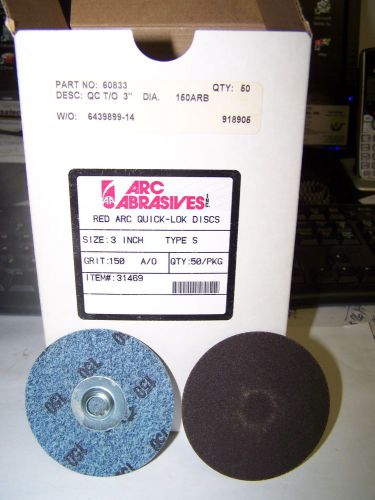Mini 150g sanding disc  3&#034;  arc , 3m norton vsm carbo for sale