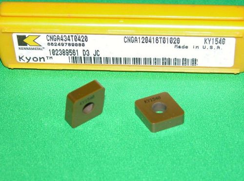 Cnga 434t0420 ky1540 kennametal ceramic insert for sale