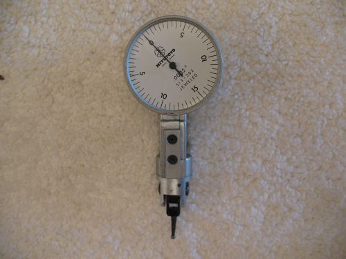 Mitutoyo 513-302 Dial Test Indicator Jeweled .0005&#034;   **NEEDS NEW CRYSTAL**