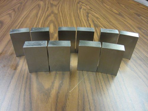 1-2-3 inch precision block pair,no-hole,0.0002&#034;,5 pairs per order, #701-N-O-new