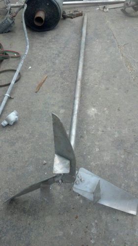 Three blade agitator 9&#039;6&#034; long - 2&#034; shaft for sale