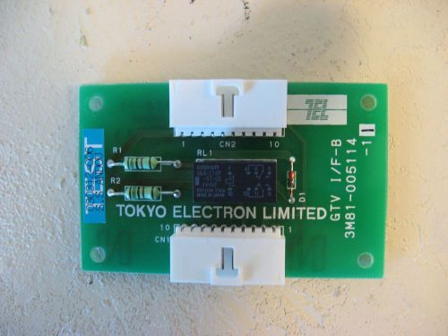 (HD) Tokyo Electron TEL Unity PCB GTV I/F-B 3M81-005114-11
