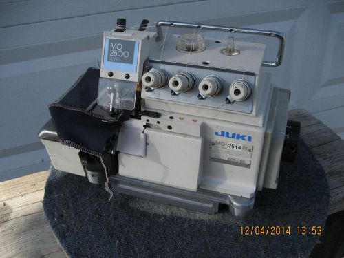 JUKI 2514 - Mock Safety 4 threads Industrial Sewing Machine. OUTSTANDING ...!!!