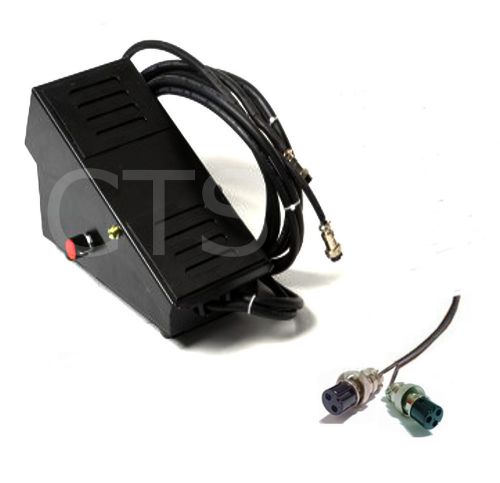Tig foot pedal control 2 pin + 3 pin connector for tig welder ac/dc 200p wsme for sale