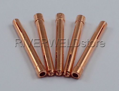 10N21 TIG Collets 0.020&#034; Fit TIG Welding Torch DB PTA SR WP17 18 26 Series,5PK