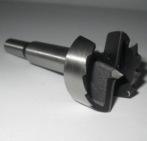 1-1/4&#034; forstner bit precision sharpened high carbon steel 3/8&#034; reinforced shank for sale