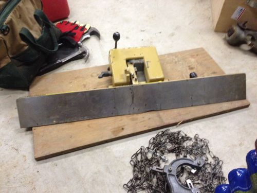 Powermatic jointer fence