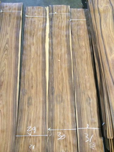 Wood Veneer Santos Rosewood Lot 72pcs total &#034;EXOTIC&#034; Lot29-31