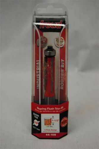 Freud 44-108 bearing flush trim router bit 1.5 inch  - new! for sale