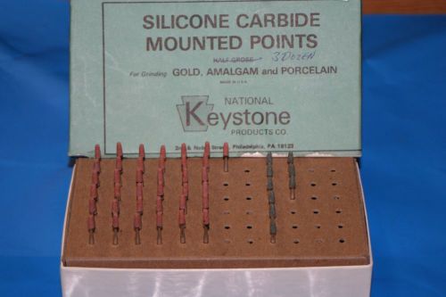 Silicone Carbide Mounted Points (for Grinding Gold, Amalgam, and Porcelain)