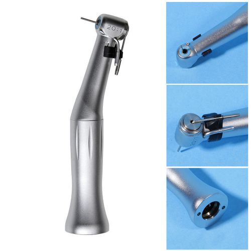 Nsk style 20:1 reduction dental implant contra angle low speed handpiece for sale