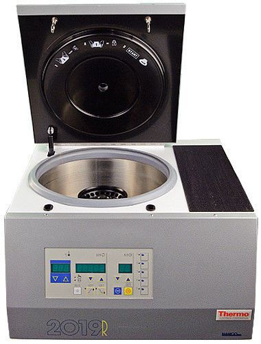 Thermo electron napco 2019r refrigerated centrifuge with napco ea-6t rotor for sale