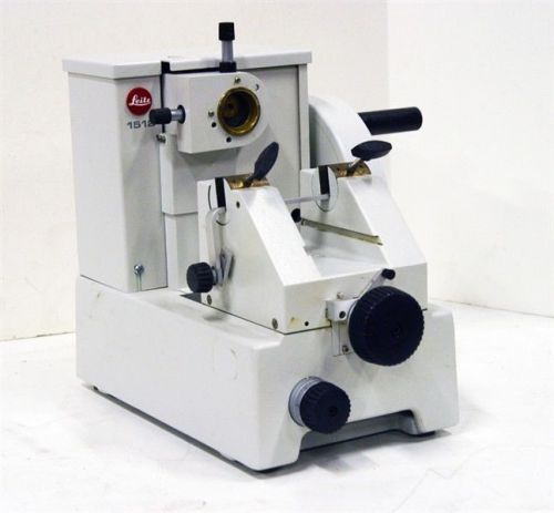 (See Video) Leitz Microtome Model 1512 6336