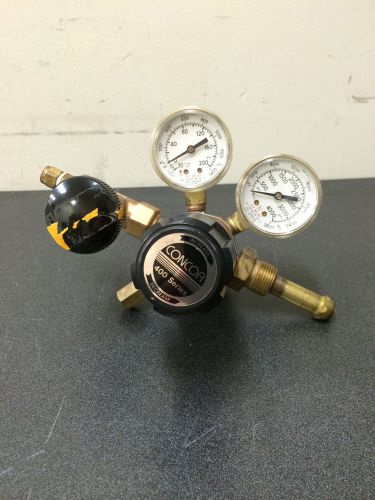 Concoa 400 series nitrogen regulator with concoa 375psi relief valve for sale