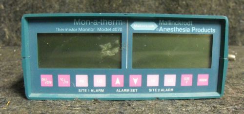 Mallinckrodt MON-A-THERM 4070 Thermister Monitor