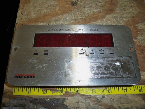 Rice lake weighing systems scale display rd1 for sale