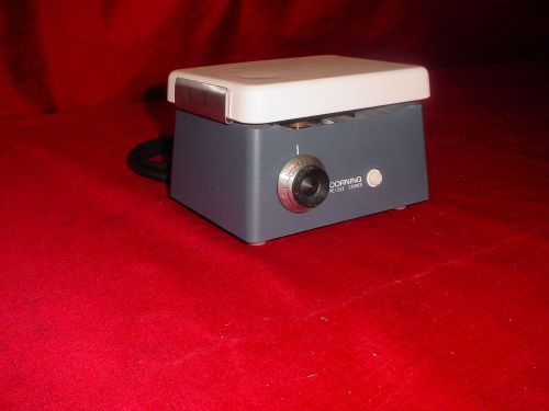 Corning pc-353 laboratory 7.5&#034;x6&#034; 60-1100rpm ceramic top magnetic stirrer plate for sale