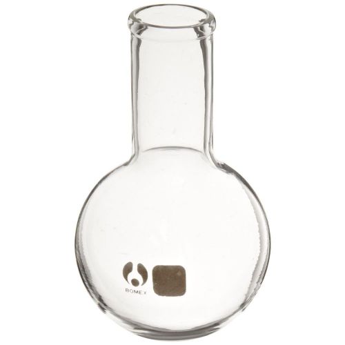 Borosilicate glass bomex round bottom boiling flask, 250ml capacity - pack of 6 for sale
