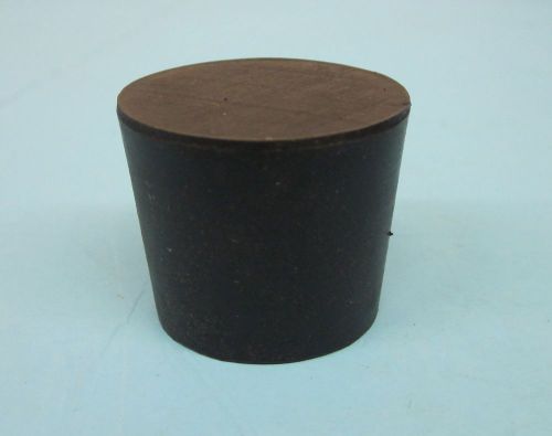 New solid #6 tapered rubber stopper plug (6) us made for sale