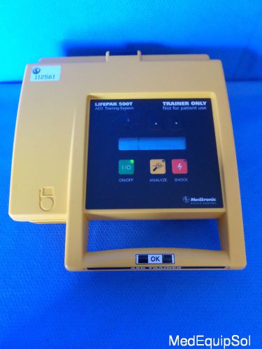 Medtronic  lifepak 500t aed training system for sale