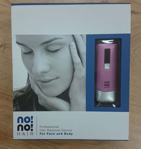 No No Professional Facial Body Hair Removal System kit Pink 8800 no!no