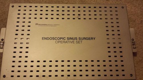 Endoscopic Sinus Surgery Operative Set, case only