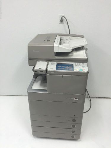 Canon imagerunner advance c5045 345k pages 4 cassettes inner staple finisher fax for sale
