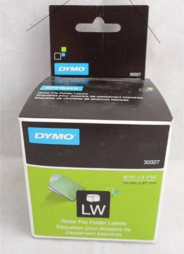 DYMO 30327 White File Folder Labels 260 count LW 071701303271