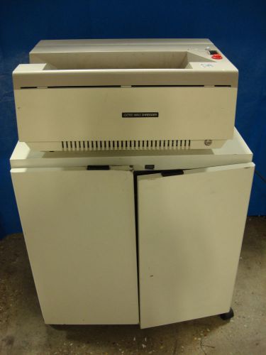 Oztec 800i commercial heavy duty strip paper shredder 43 sheets n2124480 for sale