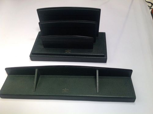 Louis Vuitton Accessoires De Bureau Taiga Classeur Rack and Pen holder Set