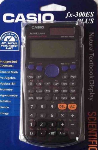 Casio Black Scientific Calculator FX-300ES PLUS-pk