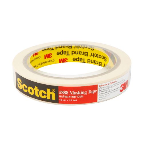 Scotch 3M Masking Tape 18mm x 25 Yards