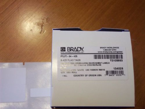Brady Labels  PTL-54-425   Qty 100/Roll