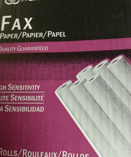NCR FAX PAPER ROLLS