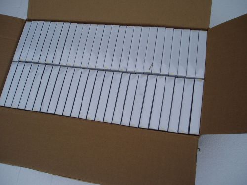 Carton of 100 pcs U-Line Stationairy Boxes S-7281 size 6-9/16 x 4-13/16 white