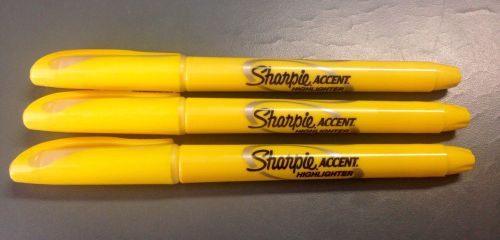 Sharpie Accent Highlighters - SAN27005, 3 Pins
