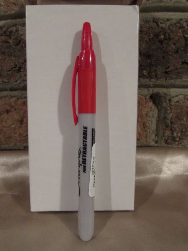 Lot of  X12 Red- Fine Point  Retractable  Sharpie Markers             Brand New