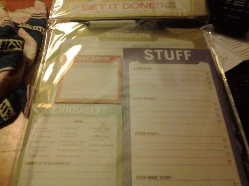 Novelty Office Supply Suoer Pack notes dry erase
