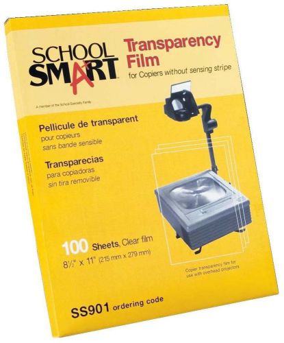 Copier Transparency Film With Removable Sensing Strip 8 1/2 X 11 Inches