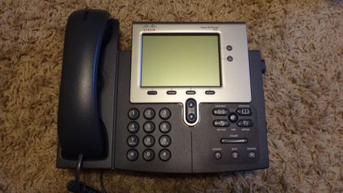 Cisco CP-7941G Unified IP VoIP LCD Display Phone
