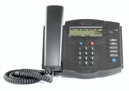 VOIP System: 5 Polycom Soundpoint IP 301 Phones with Asterisk Appliance