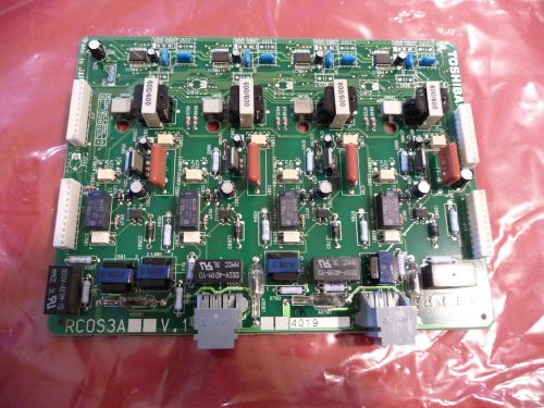 Toshiba rc0s3a  4 - line co card - ready to ship  - wow! for sale