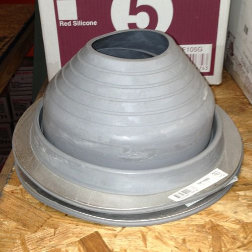 No 5 pipe flashing boot by dektite for metal roofing for sale