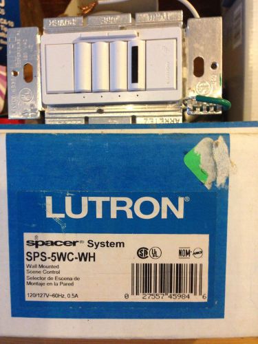 Lutron Spacer System Sps-5wc-wh